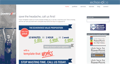 Desktop Screenshot of echosvoice.com